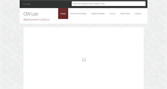 Desktop Screenshot of leereplacementcushions.com